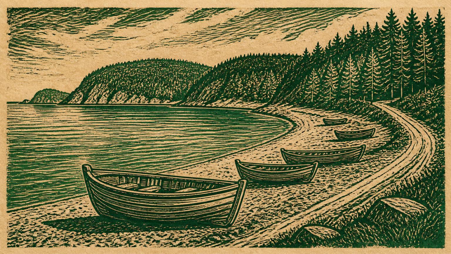 Illustration of Holyrood, Newfoundland